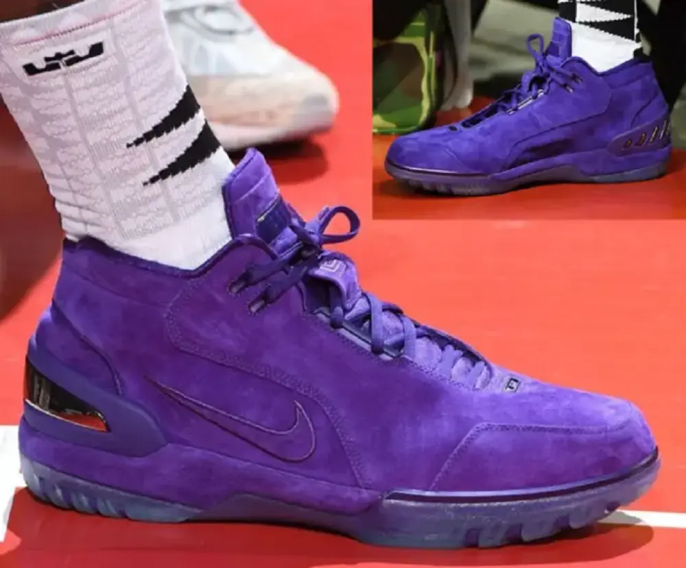 Alternative view of Giày Nike Air Zoom Generation 'Court Purple Suede' FJ0667-500
