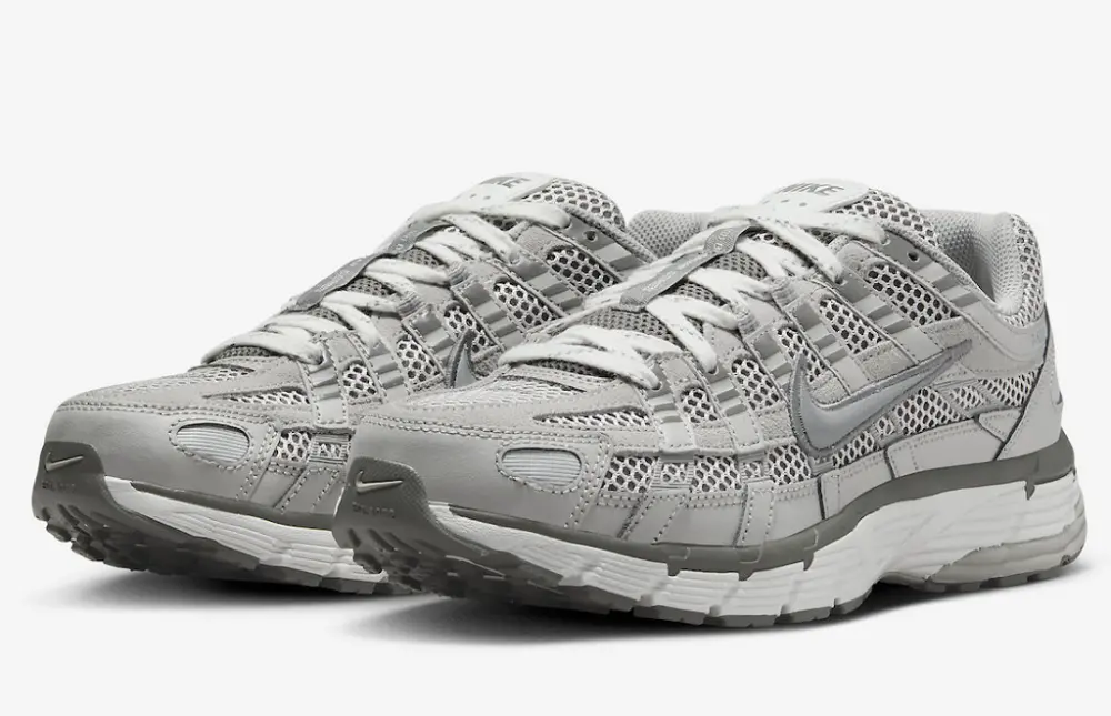 Giày Nike P-6000 Premium Gray Metallic Silver FN6837-012 - Ảnh 4