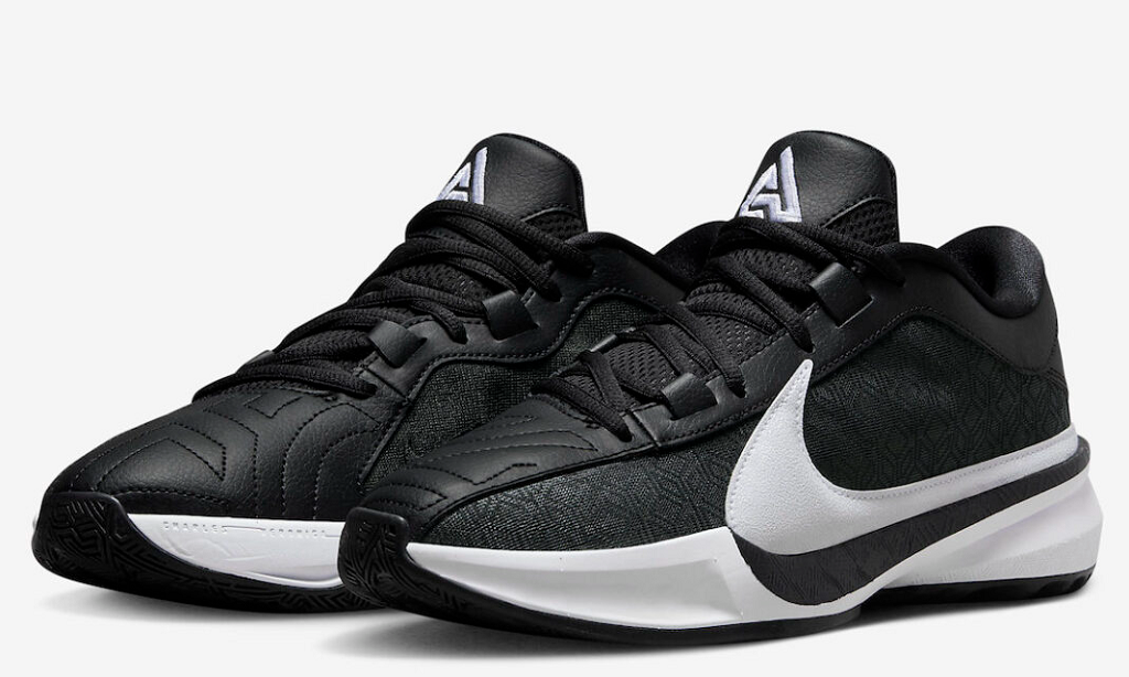 Giày Nike Zoom Freak 5 TB Black White DZ2946-001 - Ảnh 5