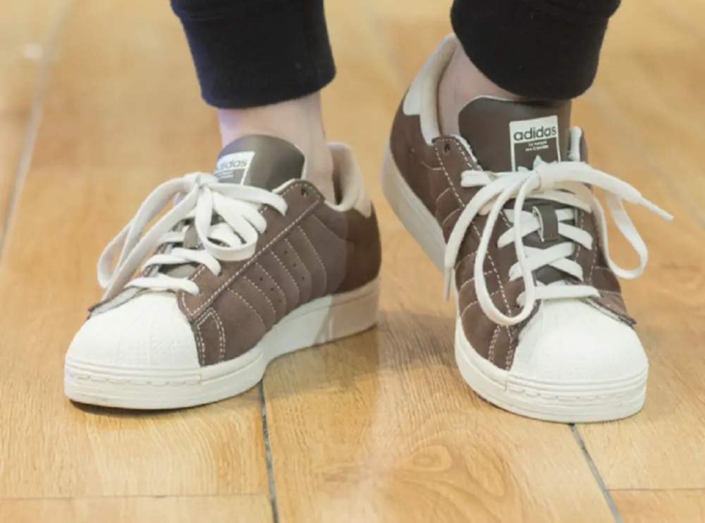 Giày Adidas Originals Superstar Brown Cream IF7677 - Ảnh 3