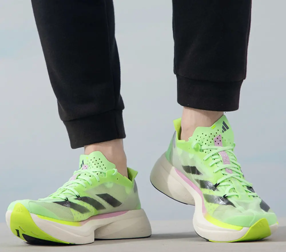 Alternative view of Giày Adidas ADIZERO Adios PRO 3 'Green Spark' IG6445