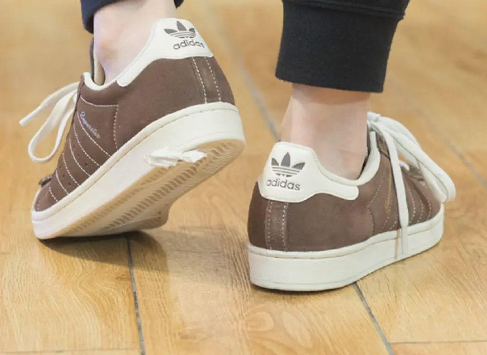 Giày Adidas Originals Superstar Brown Cream IF7677 - Ảnh 4