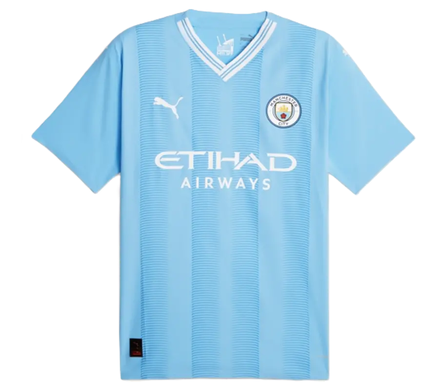 Áo Puma Manchester City 23/24 'Light Blue' Authentic Home Jersey 770437-01
