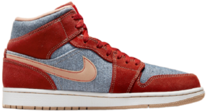 Giày Nike Jordan 1 Mid Denim Red DM4352-600
