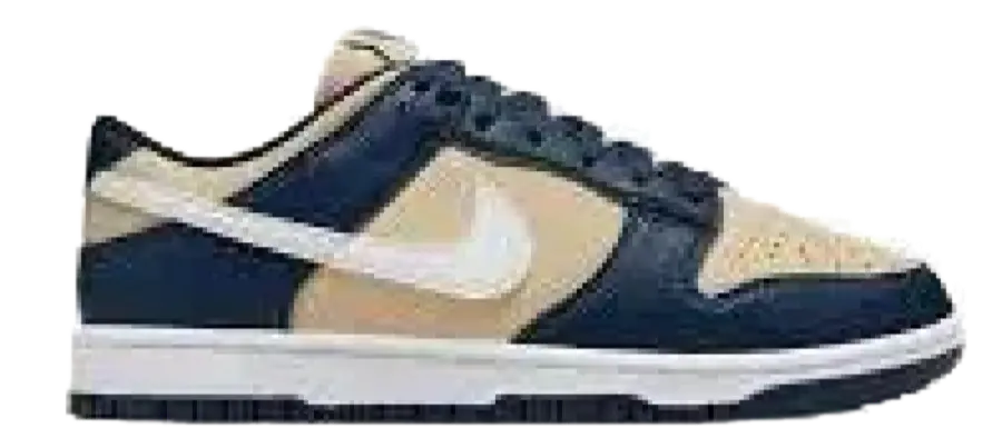 Nike Dunk Low Next Nature Midnight Navy Gold DD1873-401