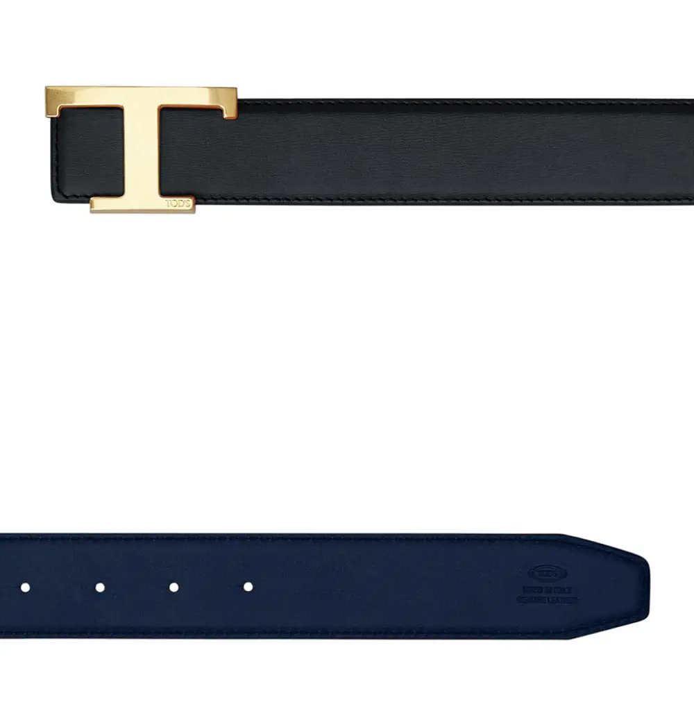 Alternative view of Thắt Lưng Tod's Reversible black and blue belt XCMCQR55100CPE114XB999
