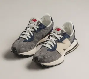 Alternative view of Giày New Balance 327 ‘Castlerock Navy’ MS327MD