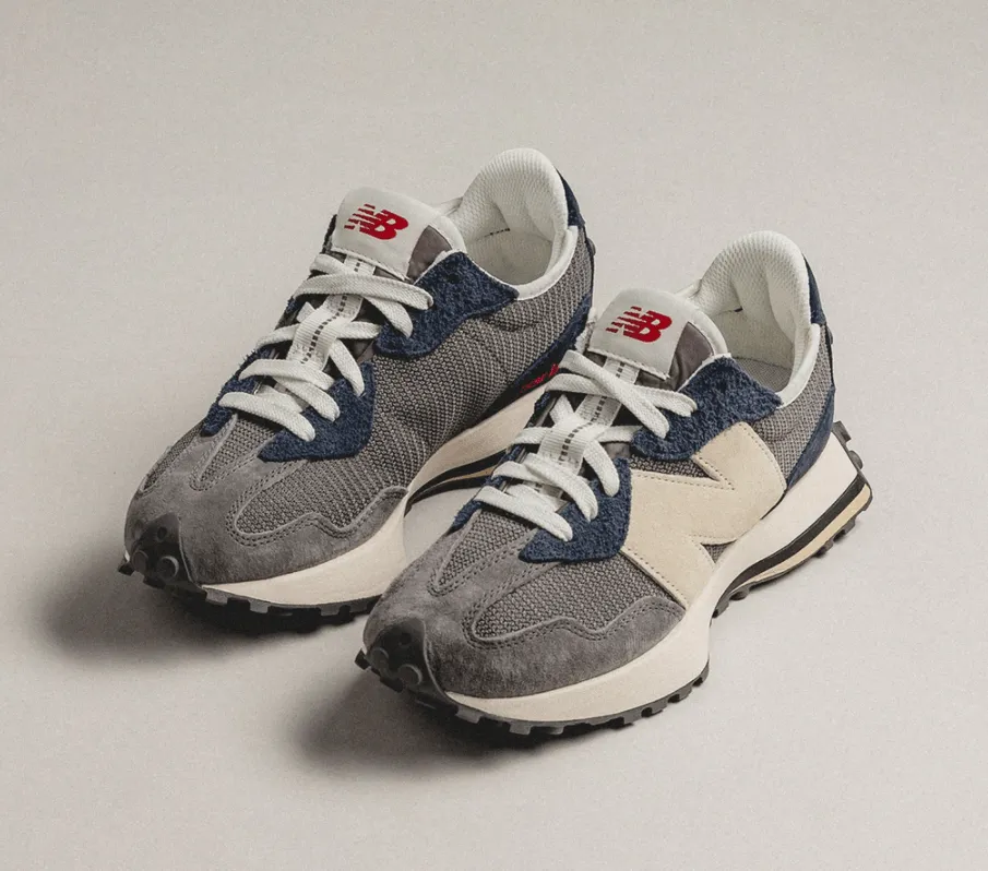 Giày New Balance 327 ‘Castlerock Navy’ MS327MD - Ảnh 2