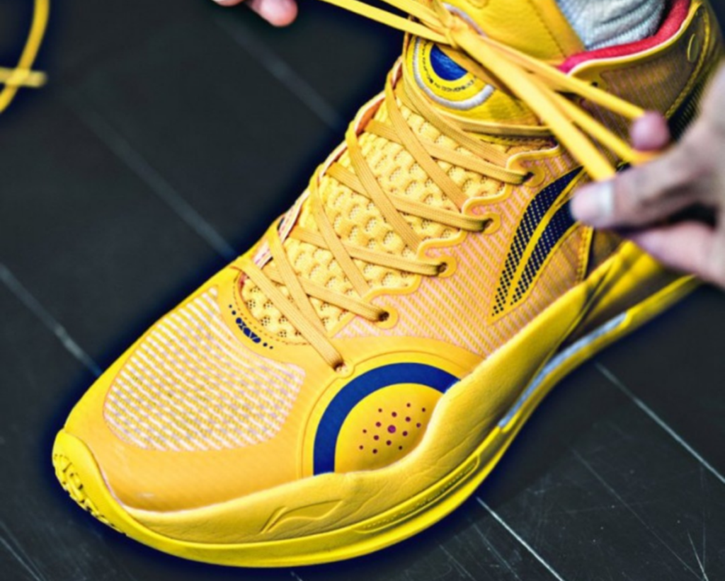 Giày Lining Yushuai 15 ‘Spectral Yellow’ ABAR043-7 - Ảnh 4