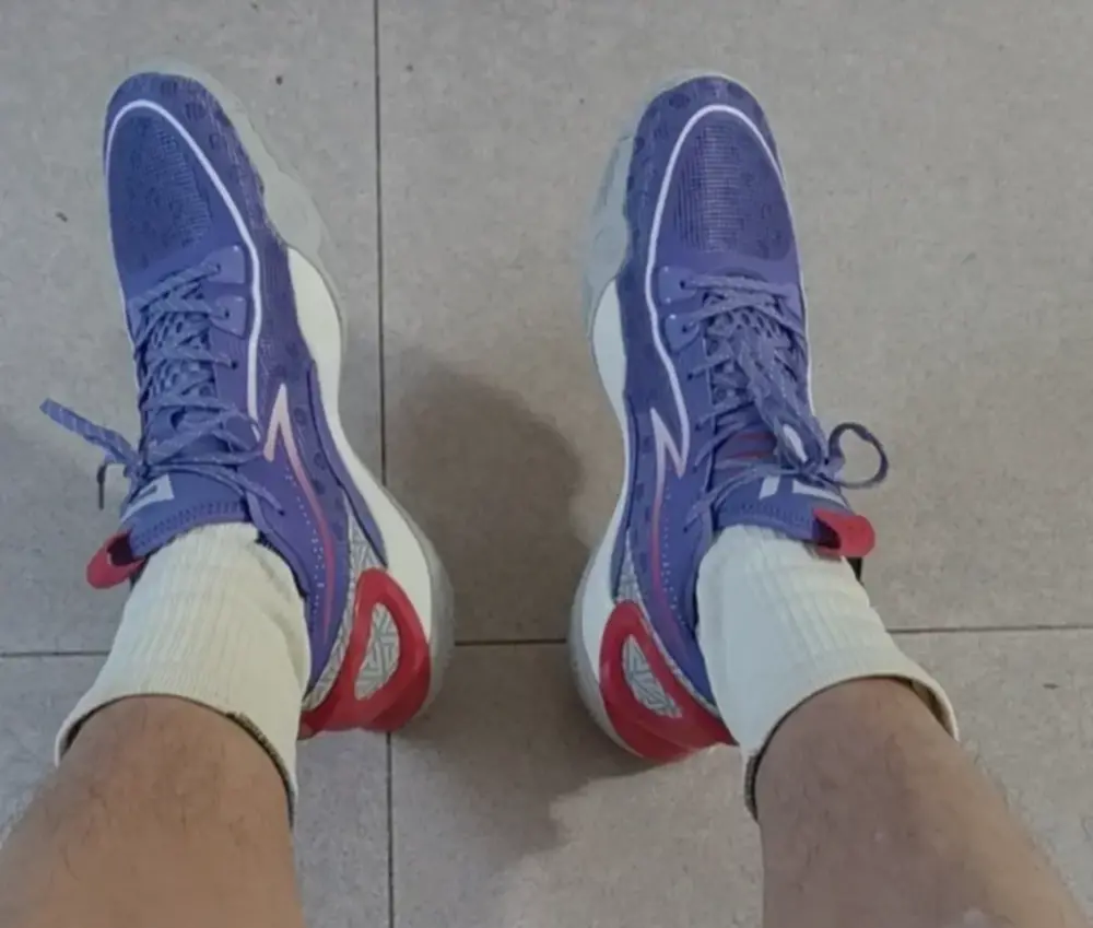Alternative view of Giày Lining Sonic 10v2 ‘Purple’ ABAS057-6