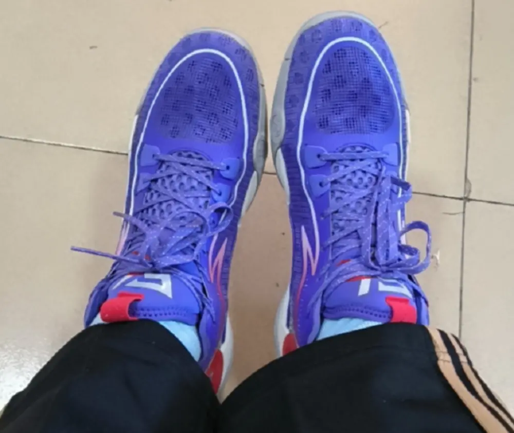 Giày Lining Sonic 10v2 ‘Purple’ ABAS057-6 - Ảnh 3