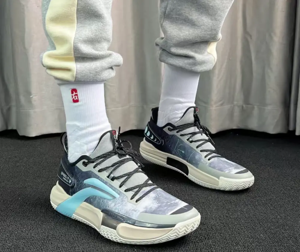 Alternative view of Giày Lining Speed 9 Premium ‘Moon’ ABAS071-6