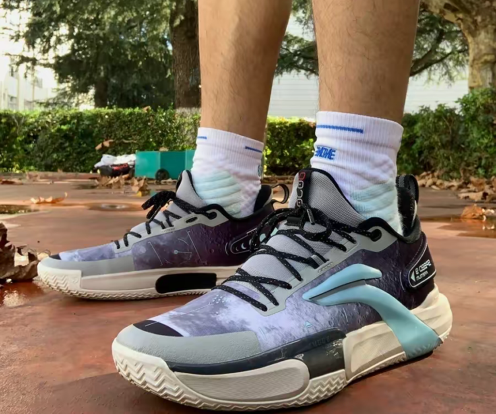 Giày Lining Speed 9 Premium ‘Moon’ ABAS071-6 - Ảnh 6