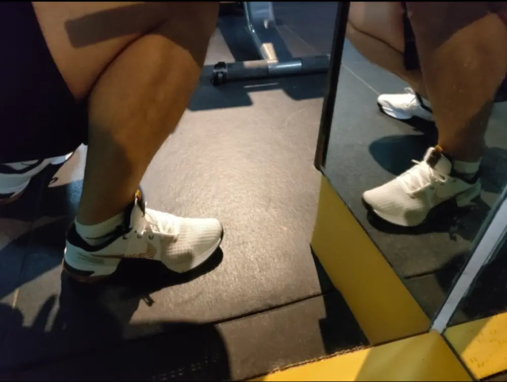 Giày Nike Metcon 8 ‘White Gold Suede’ DO9328-100 - Ảnh 5