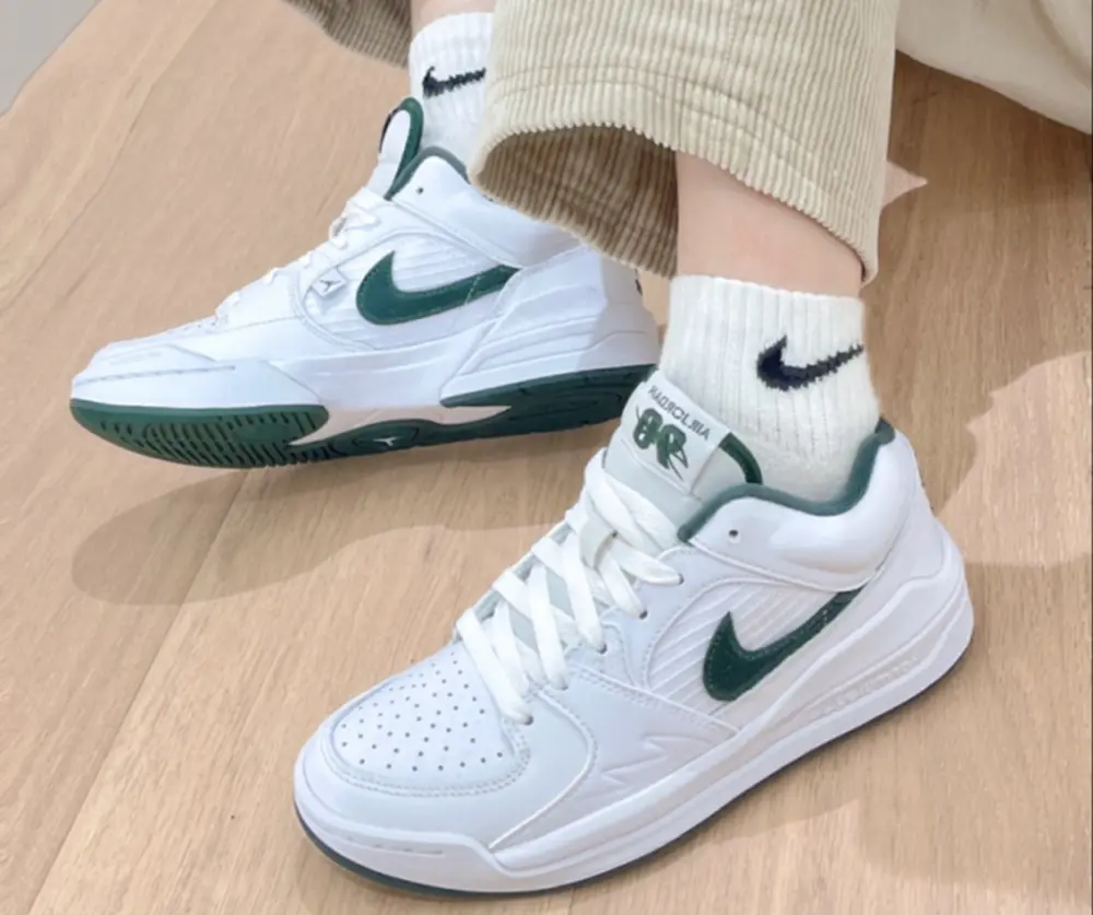 Giày Nike Air Jordan Stadium 90 ‘White Green’ FB2269-103 - Ảnh 6