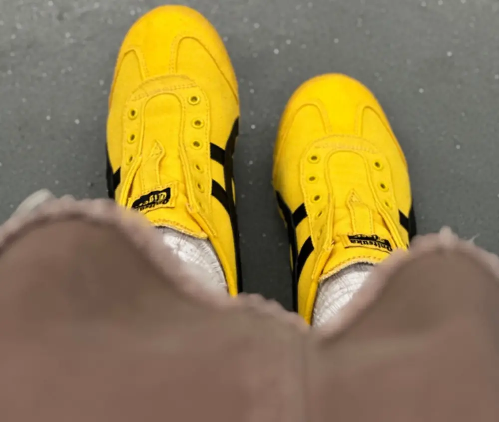 Giày Onitsuka Tiger Mexico 66 Slip On ‘Yellow’ 1183A746-750 - Ảnh 4
