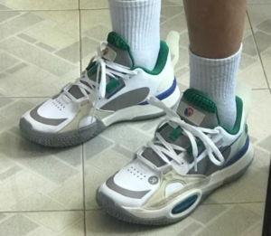 Alternative view of Giày Lining Wade All City 10 V1 ‘White Grey’ YKBS060-9