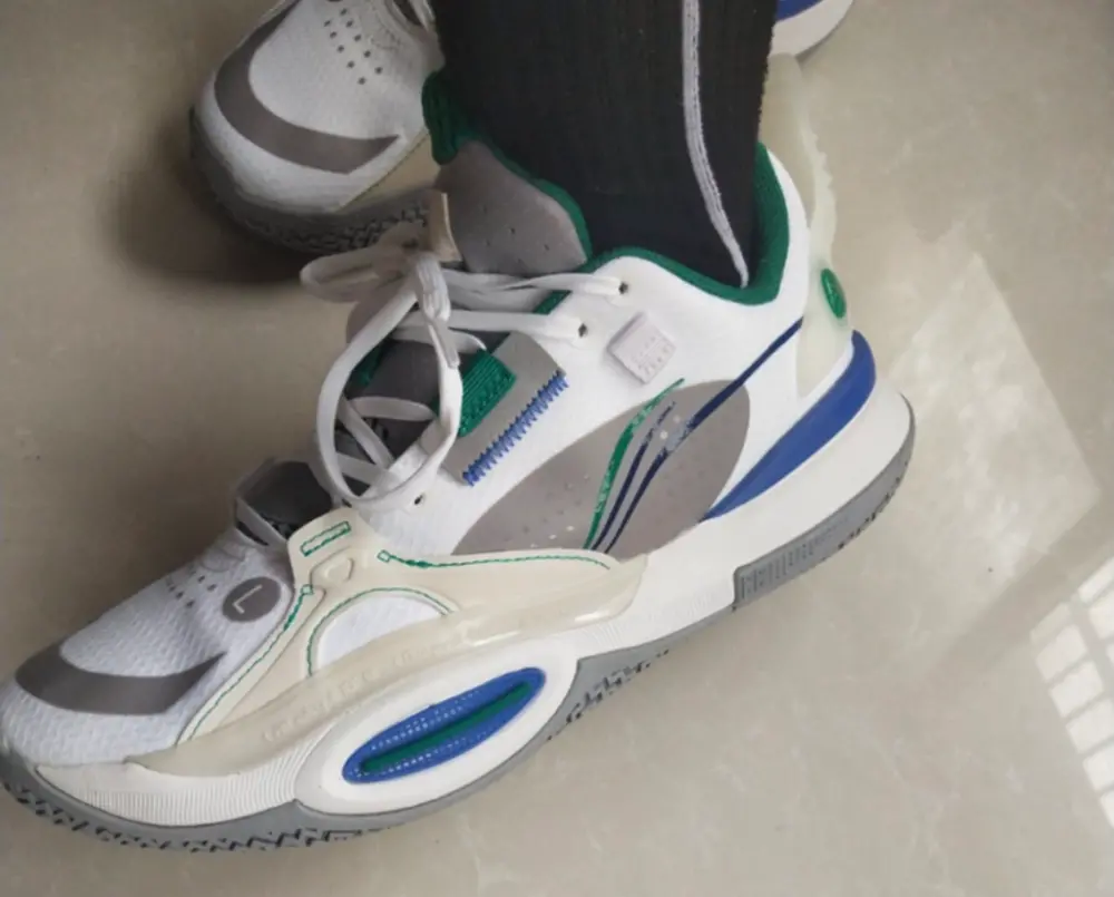 Giày Lining Wade All City 10 V1 ‘White Grey’ YKBS060-9 - Ảnh 4
