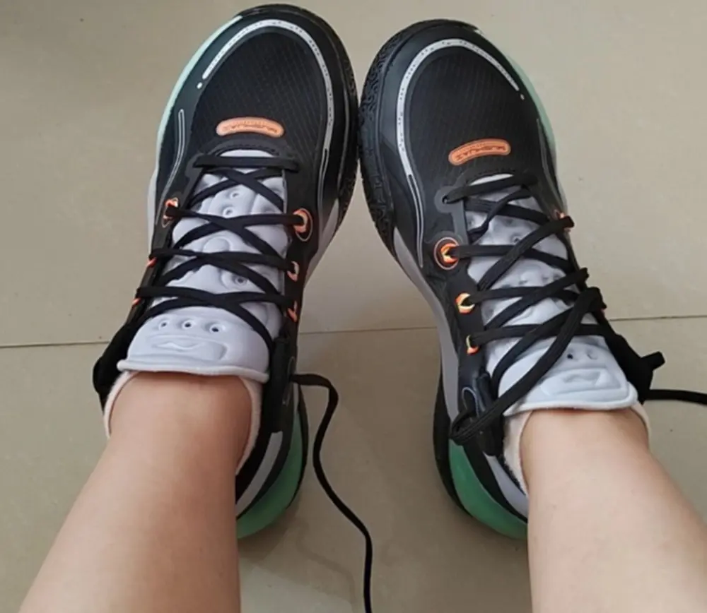Alternative view of Giày Lining Yushuai 16 V2 ‘Black Green’ YKBT022-7