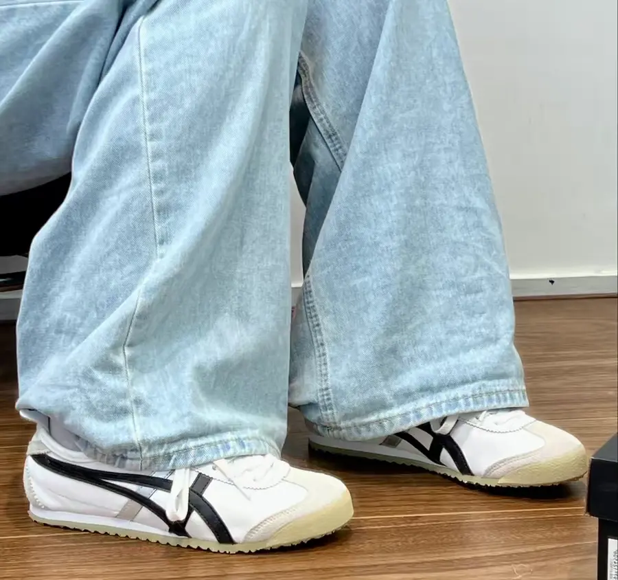 Giày Onitsuka Tiger Mexico 66 ‘White Black’ DL408-0190 - Ảnh 3