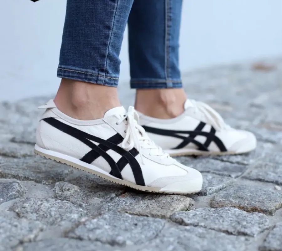 Alternative view of Giày Onitsuka Tiger Mexico 66 ‘White Black’ DL408-0190