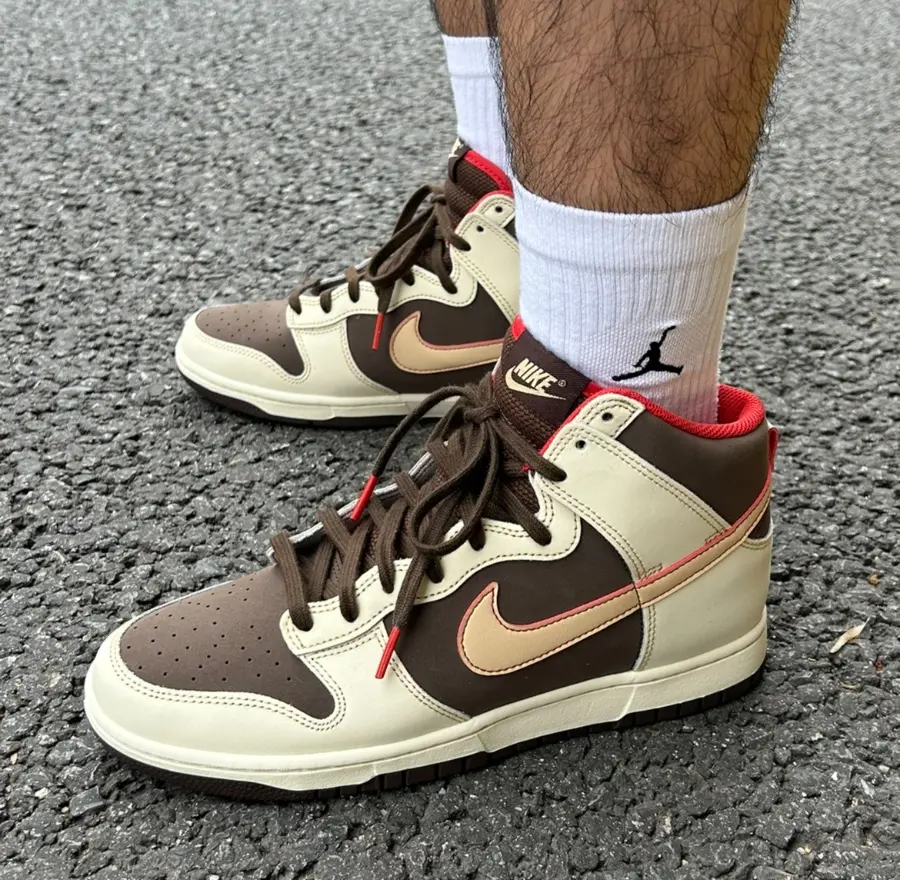 Giày Nike Dunk High SE Baroque Brown FB8892-200 - Ảnh 6