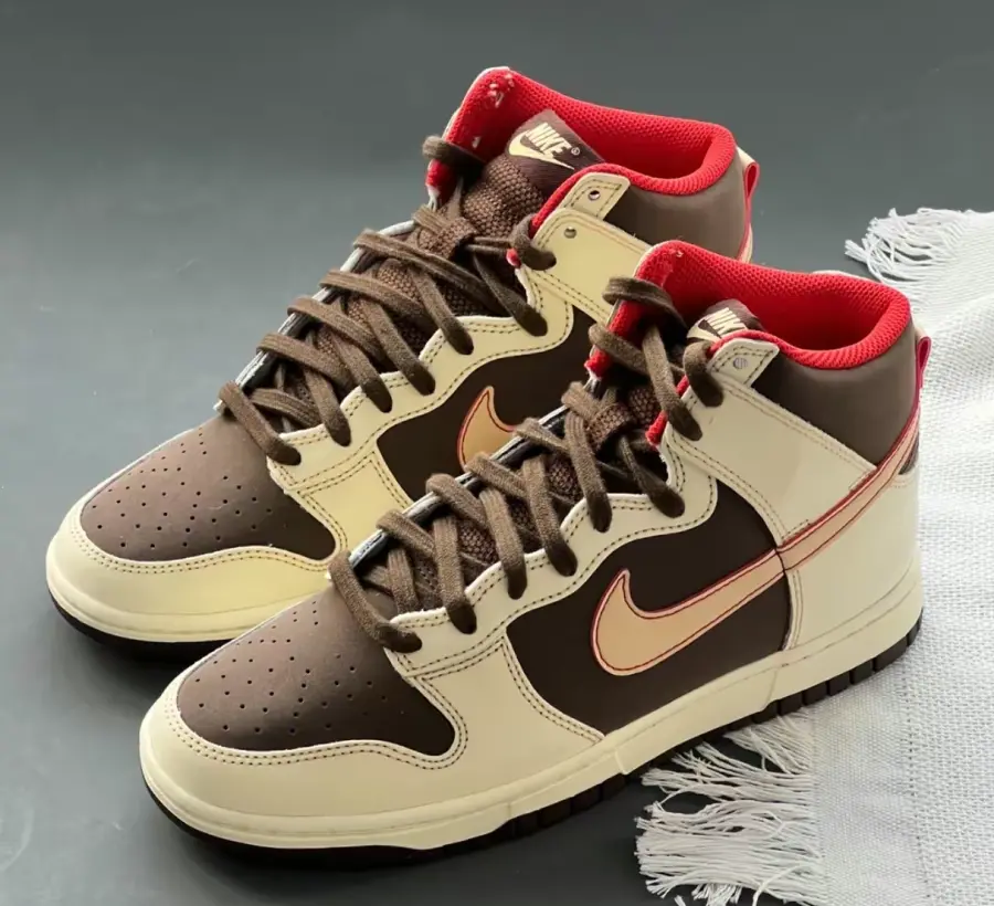 Giày Nike Dunk High SE Baroque Brown FB8892-200 - Ảnh 5