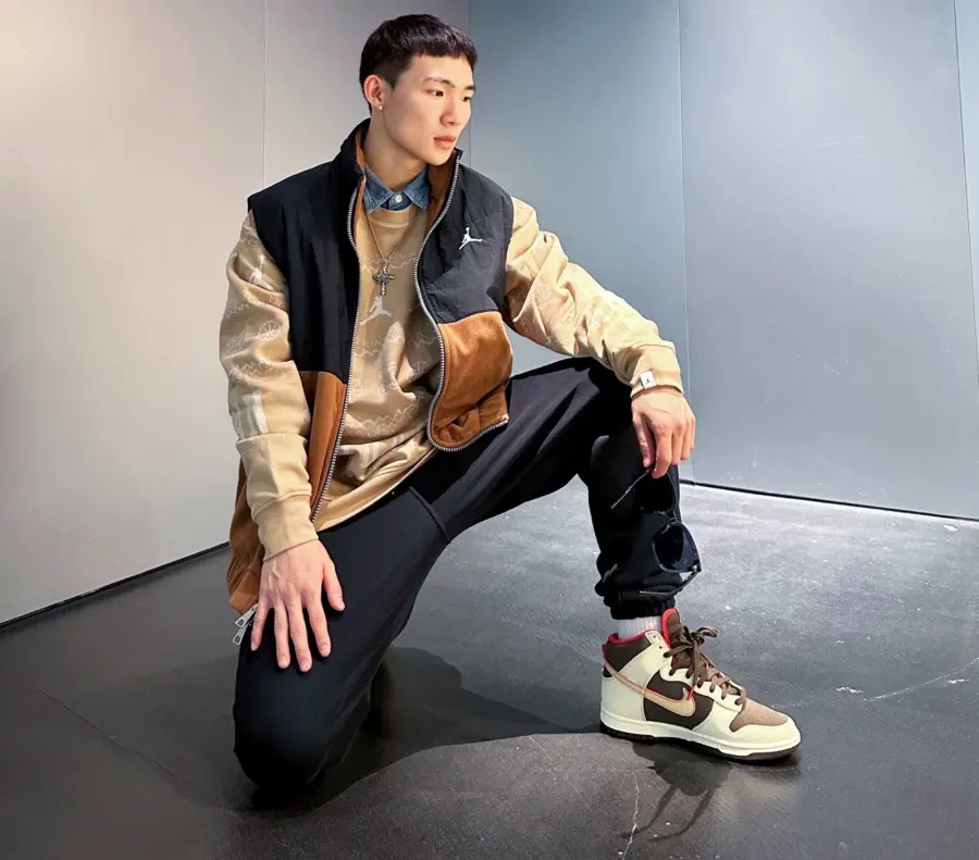 Giày Nike Dunk High SE Baroque Brown FB8892-200 - Ảnh 4