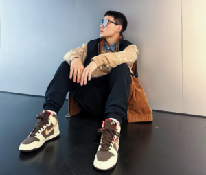 Alternative view of Giày Nike Dunk High SE Baroque Brown FB8892-200