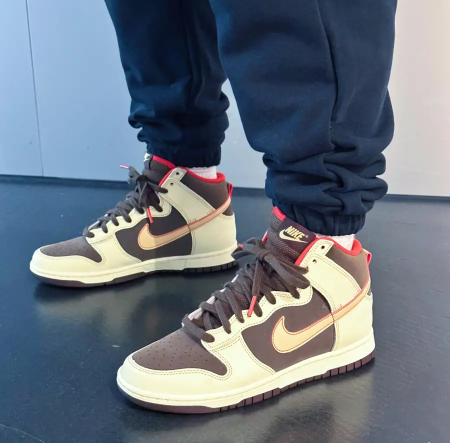 Giày Nike Dunk High SE Baroque Brown FB8892-200 - Ảnh 9