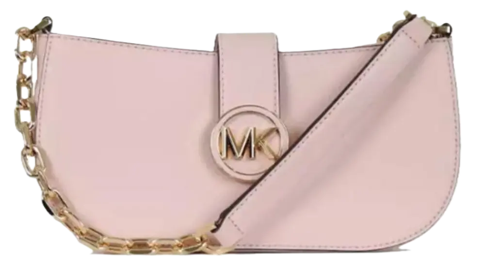 Túi Michael Kors MK Carmen Small Pouchette In 'Powder Blush' 35F2GNMC0L-648