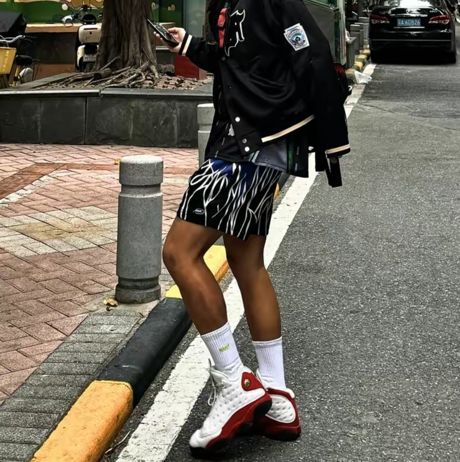 Giày Nike Air Jordan 13 Retro GS White/Black/Red 414574-122 - Ảnh 4