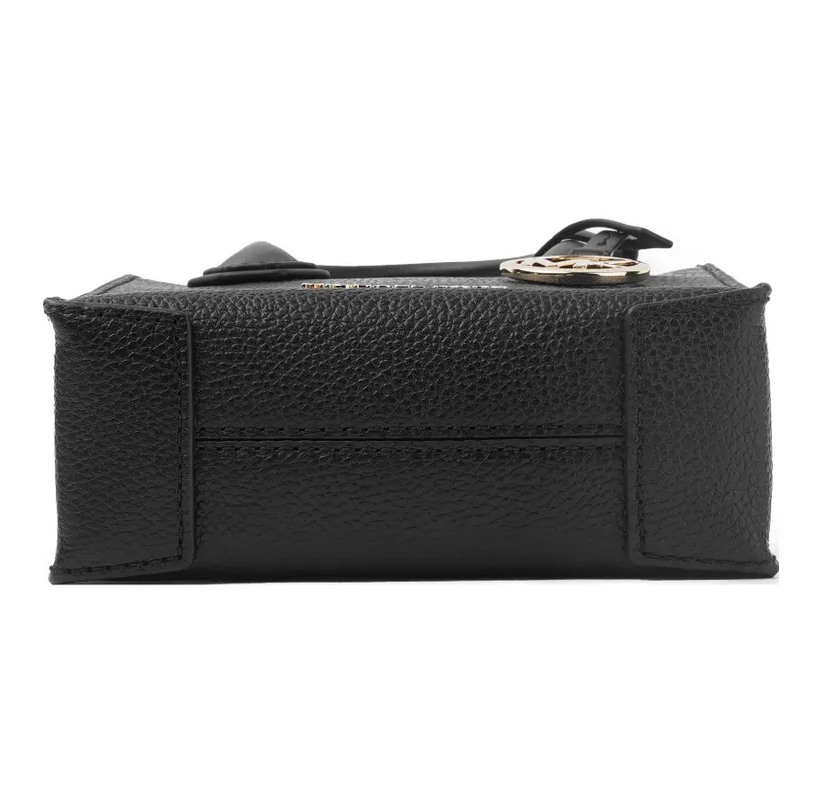Túi Michael Kors Mercer Extra-Small Pebbled Leather "Black" 35S1GM9T0L-001 - Ảnh 3