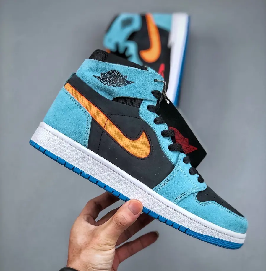 Giày Nike Jordan 1 Zoom CMFT 2 'Bleached Aqua' DV1307-408 - Ảnh 3