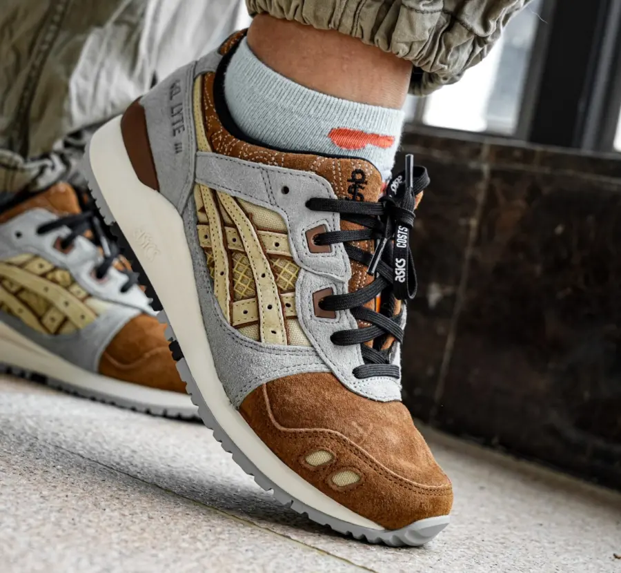 Giày Asics Gel-Lyte 3 x Costs ‘Brown’ 1201A937-200 - Ảnh 8