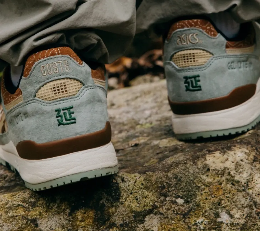 Alternative view of Giày Asics Gel-Lyte 3 x Costs ‘Brown’ 1201A937-200