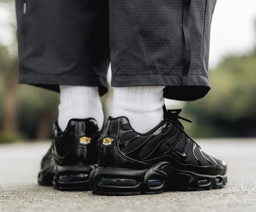 Giày Nike Air Max Plus ‘Triple Black’ 604133-050 - Ảnh 3