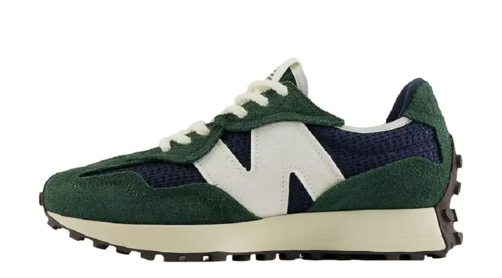 Giày New Balance 327 Green Brailed U327WVD - Ảnh 4