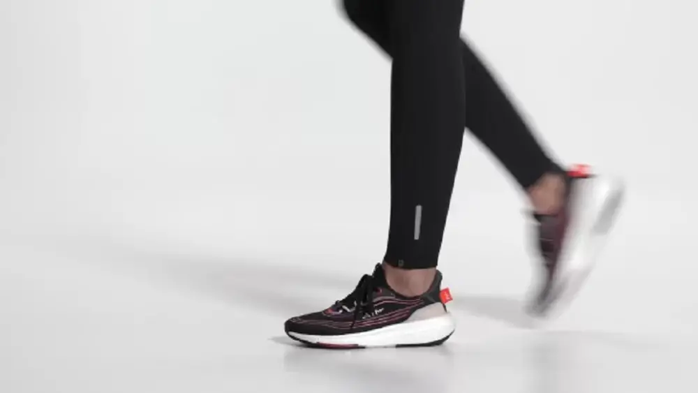 Alternative view of Giày Adidas Parley x UltraBoost Light 'Black Solar Red' HQ1399