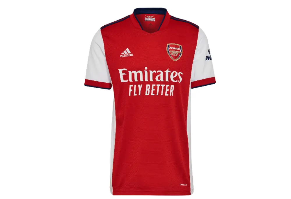 Áo Adidas Arsenal 21/22 Home Jersey ‘White Scarlet' GM0217