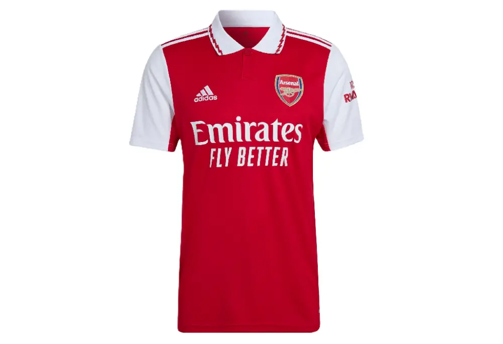 Áo Adidas Arsenal 22/23 Home Jersey ' Scarlet White' H35903