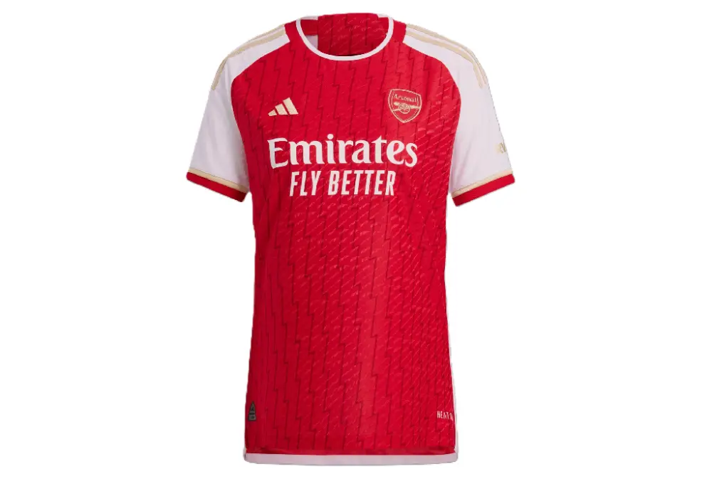 Áo Adidas Arsenal 23/24 Home Authentic Jersey 'Better Scarlet' HR6931