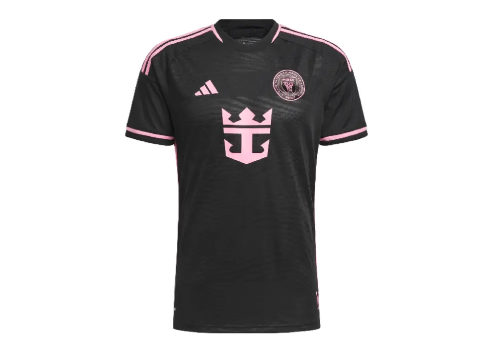 Áo Adidas Inter Miami CF 23/24 Messi Away Jersey ‘Black Pink’ JE9745