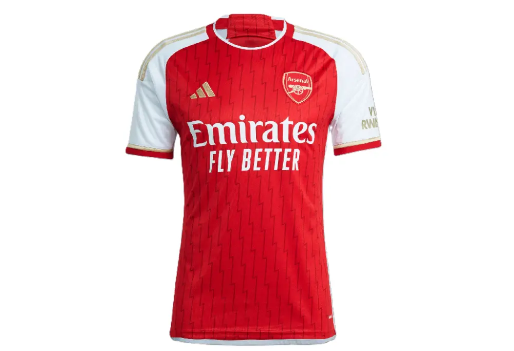Áo Adidas Arsenal 23/24 Home Jersey 'Scarlet White' HR6929