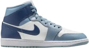 Giày Nike Air Jordan 1 Mid ‘Two-Tone Blue’ BQ6472-140