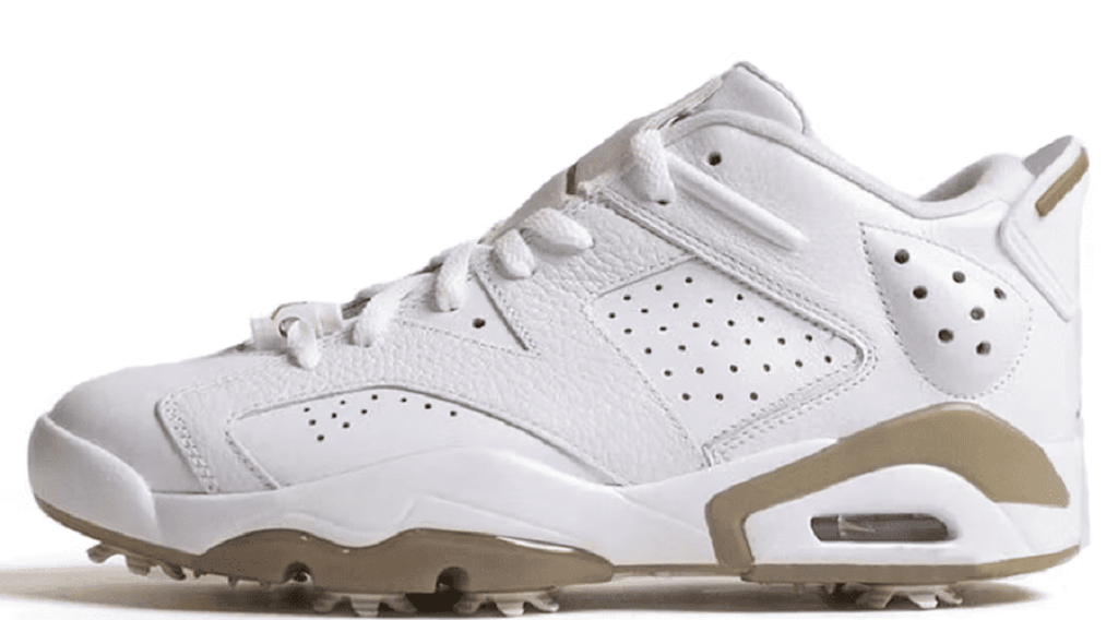 Giày Nike Jordan 6 Retro Low Golf White Khaki DV1376-100 - Ảnh 2