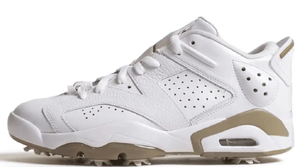 Alternative view of Giày Nike Jordan 6 Retro Low Golf White Khaki DV1376-100