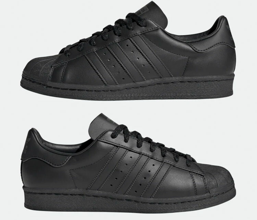 Giày Adidas Superstar 82 'Core Black Grey' IG4691 - Ảnh 4