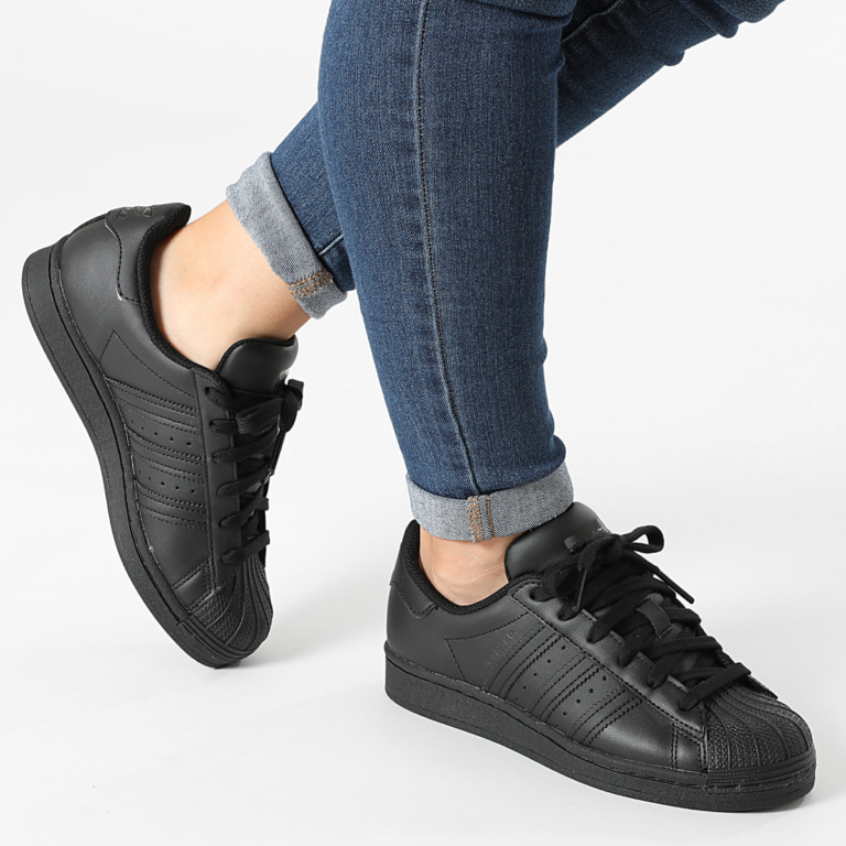 Giày Adidas Superstar ‘All Black’ FU7713 - Ảnh 3