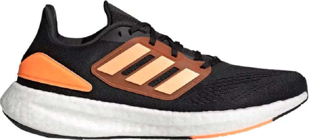Giày Adidas PureBoost 22 Low Black Acid Orange HQ8586